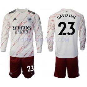 Barn Fotballdrakter Arsenal David Luiz 23 Borte 2020-21 Langermet